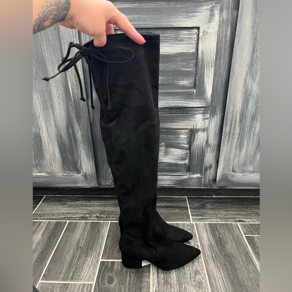 NWT A New Day Black Greta Tall Dress Boots - Picture 3 of 8